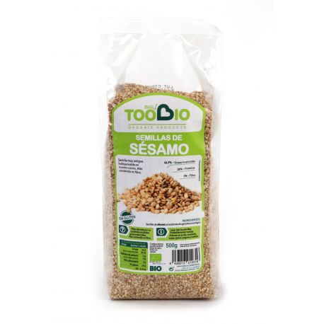 TOOBIO SESAMO NATURAL BIO 500 GR