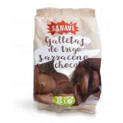 SANAVI GALLETAS TRIGO SARRACENO CON CHOCOLTE BIO 200 GR