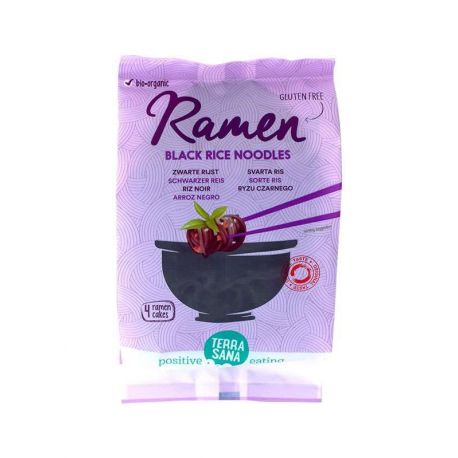 TerraSana Ramen de arroz negro 280 gr