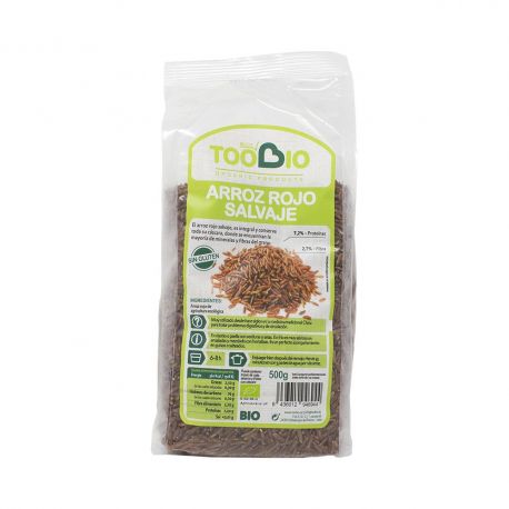 TOOBIO ARROZ ROJO SALVAJE BIO 500 GR