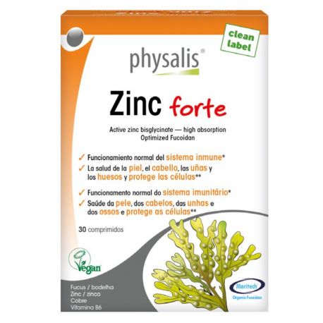 PHYSALIS ZINC FORTE  30 COMP
