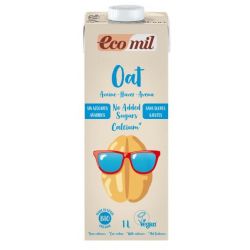 Ecomil Bebida de Avena Calcio (sin azucar)Bio 1 L