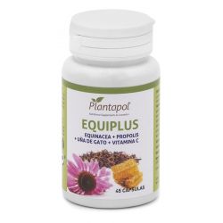 PLANTAPOL EQUIPLUS(Equinacea,Propolis,Uña de gato, Vitamina C) 45 CAPS