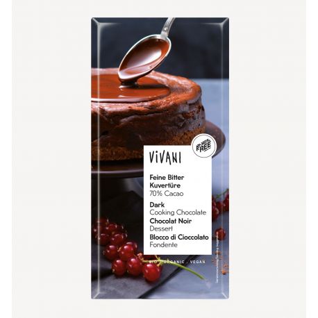 VIVANI CHOCOLATE NEGRO POSTRE 200 G