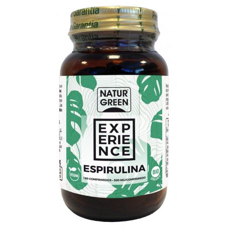 NaturGreen Experience Espirulina Bio 180 comprimidos
