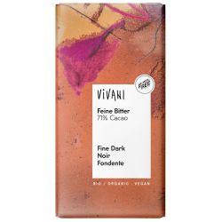 VIVANI CHOCOLATE NEGRO 71% CACAO 100 G