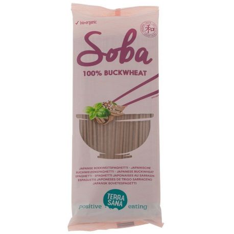 SOBA 100% - ESPAGUETIS JAPONESES DE TRIGO SARRACENO 200G