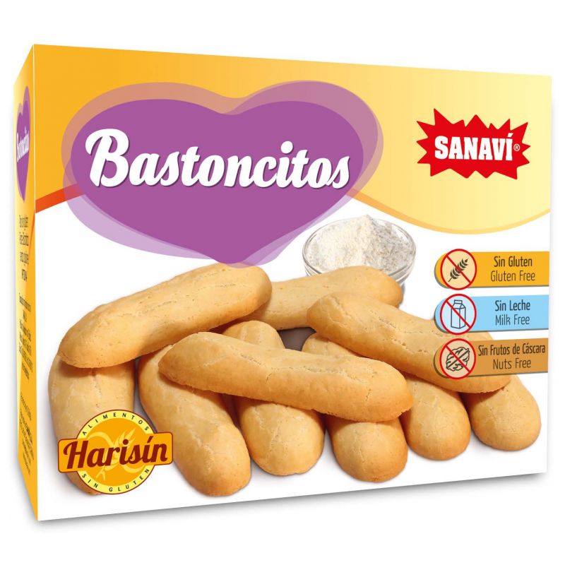 HARISIN PAN SIN GLUTEN BASTONCILLOS