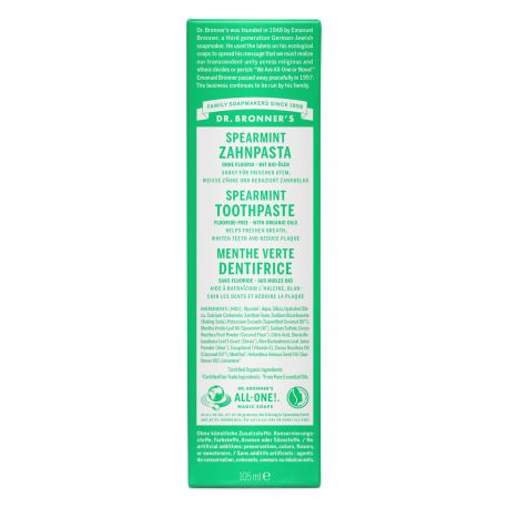 DR.BRONNER S DENTRIFICO HIERBABUENA 140 GR