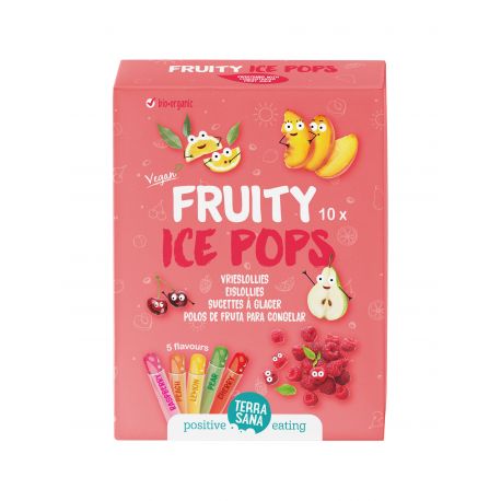 TerraSana Fruity Ice Pops 10 x 40 g