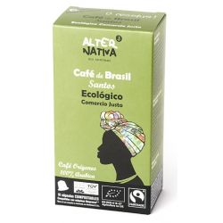 ALTERNATIVA CAFE BRASIL SANTOS BIO FT 10UDS 5 G CAPSULAS
