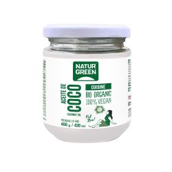 NATURGREEN ACEITE DE COCO DESODORIZADO BIO 430 ML / 400 G