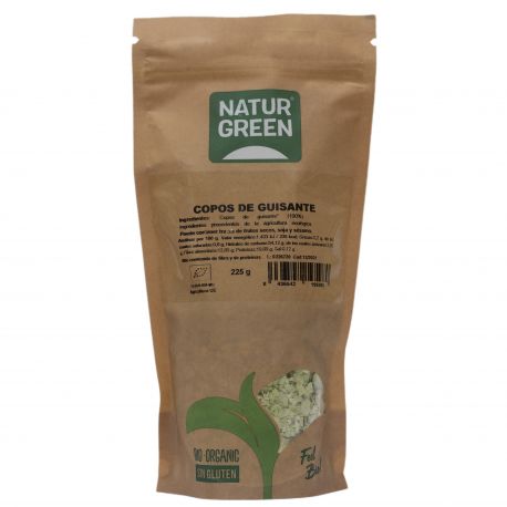 NaturGreen Copos de Guisante Bio 225 g