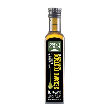 NATURGREEN ACEITE SÉSAMO TOSTADO BIO 250 ML