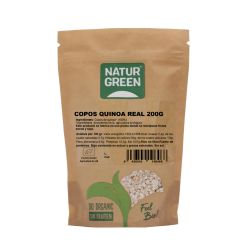 NaturGreen Copos de Quinoa real Bio 200 g S/gluten