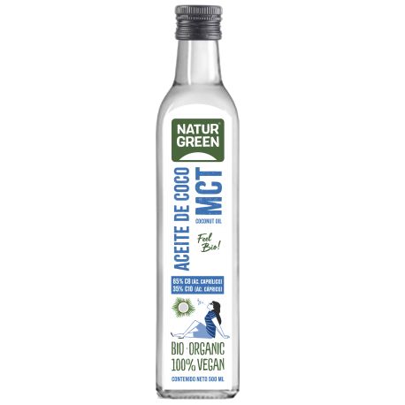 NaturGreen Aceite de Coco MCT Bio 500 ml