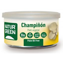 NaturGreen Paté Mushroom/Champiñón Bio 125 g